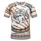 short sleeve t-shirt casual versace vintage floral homme summer medusa header